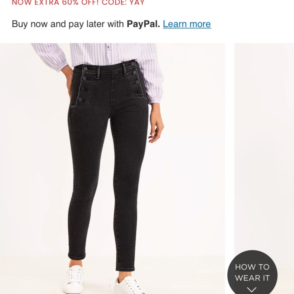 Loft Admiral 6 Petite Jeans